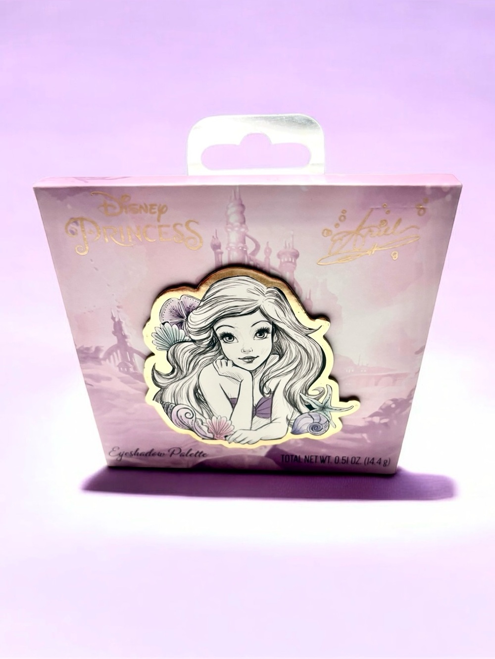 Disney Princess Little Mermaid Ariel Eyeshadow Palette 0.51oz Taste Beauty